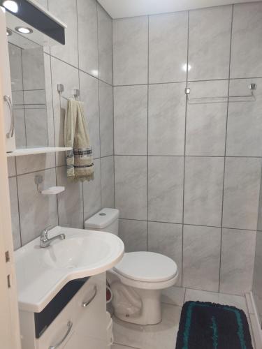 Bathroom sa Apartamento no coração de Porto Alegre