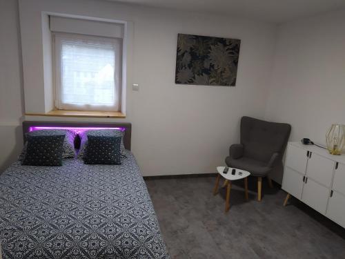 Postel nebo postele na pokoji v ubytování *** STUDIO 39 ***