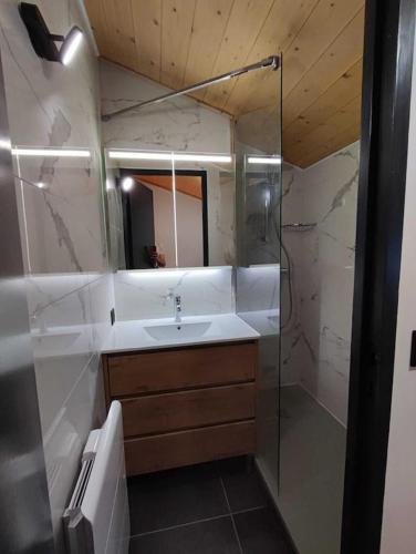 100% renovated duplex, ideal for families, direct access to the slopes!