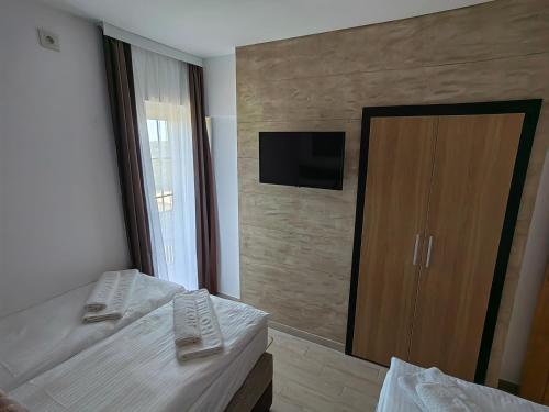 Cama o camas de una habitación en Kumov konak