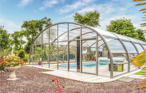 Stunning Home In Pommeret With Sauna