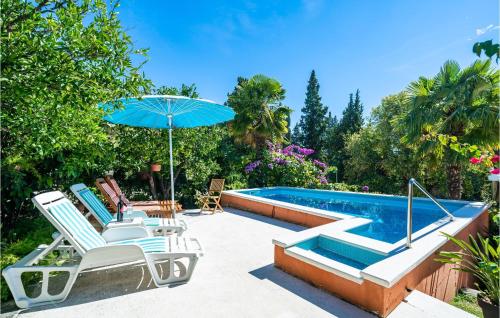 Beautiful Home In Mlini With Outdoor Swimming Pool, 4 Bedrooms And Wifi