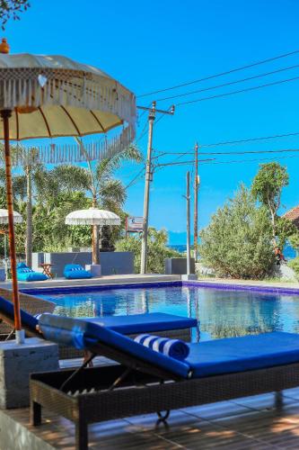 Bazén v ubytování Grand Ball Beach Garden nebo v jeho okolí