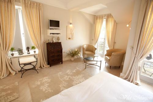 Ein Bett oder Betten in einem Zimmer der Unterkunft Luxury Rooms Minjon