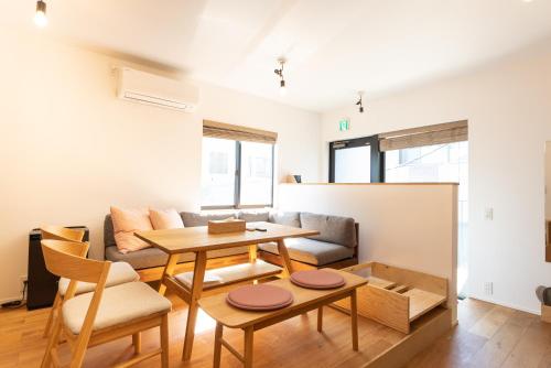 Ruang duduk di 強羅base B棟 - GORA base B