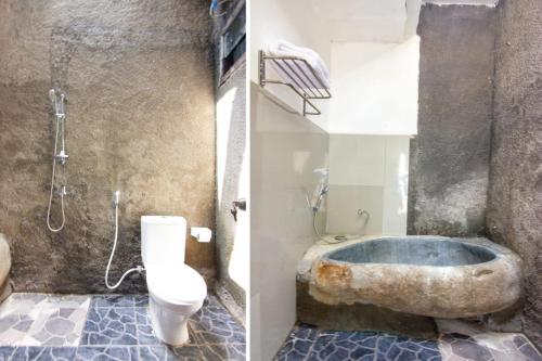 Kúpeľňa v ubytovaní senggigivillaslombok