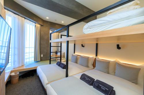 サクラクロスホテル上野入谷アネックスにある二段ベッド