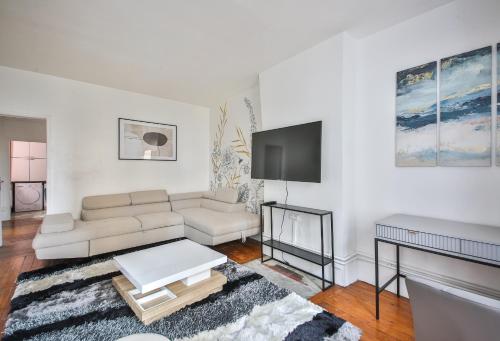 Posezení v ubytování 22#Appartement 6Pers#Sèvres-Lecourbe#Necker