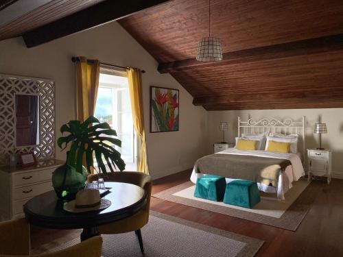 Posezení v ubytování Villa Várzea - Charming Suite
