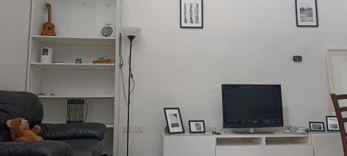 TV a/nebo společenská místnost v ubytování rent room Trastevere