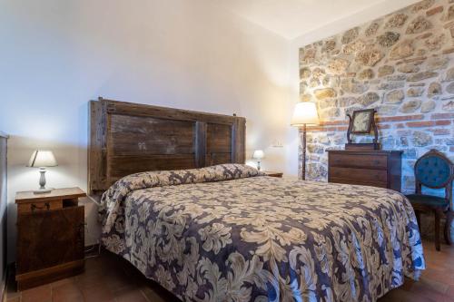 Postel nebo postele na pokoji v ubytování Gelsomina- Agriturismo La Valentina