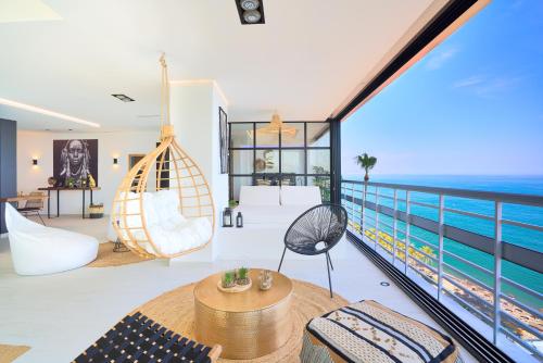 Nespecifikovaný výhled na moře nebo výhled na moře při pohledu z apartmánu