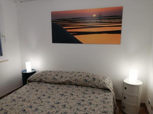 Posteľ alebo postele v izbe v ubytovaní Villa Turchese sul mare