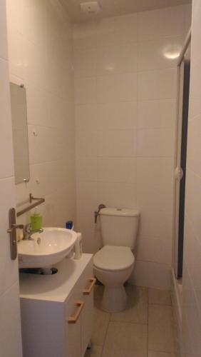 Ett badrum på Chambre Privee Salle de Bain Privee centre ville Claye