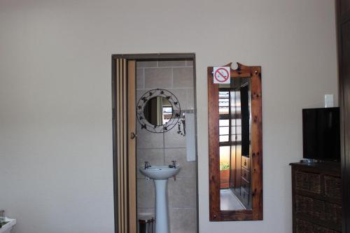 Koupelna v ubytování Amru Guesthouse B&B