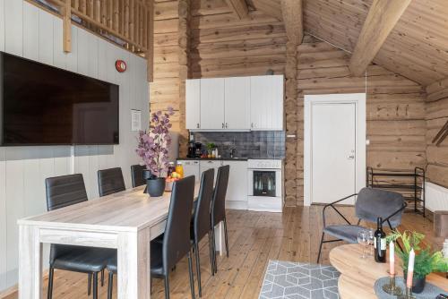 Topcamp Rustberg - Hafjellにあるキッチンまたは簡易キッチン