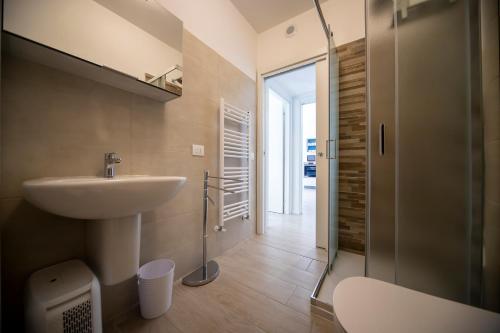 Koupelna v ubytování Casa di Gemma