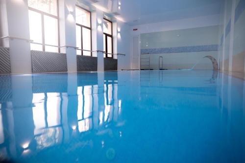 Sribni Leleky Hotel & Spaの敷地内または近くにあるプール