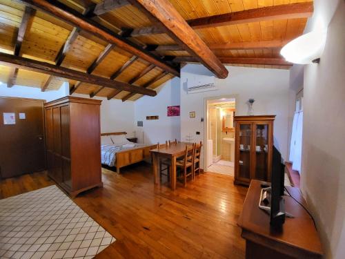 Dapur atau dapur kecil di Residence Antico Borgo