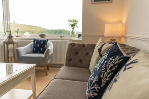 Posezení v ubytování Lower Upover - Woolacombe-4 Bed-Sleeps 7-TJSLUO
