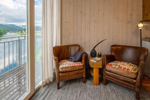 Χώρος καθιστικού στο Topcamp Hallingdal - Ål