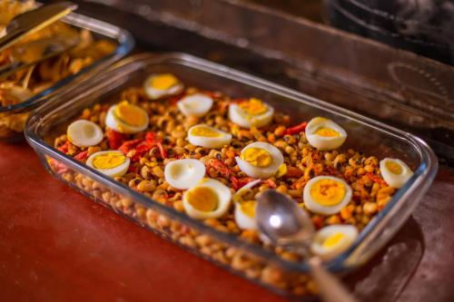 Jídlo v venkovského domu nebo okolí