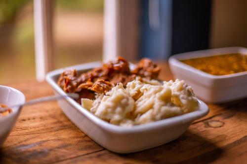 Jídlo v venkovského domu nebo okolí