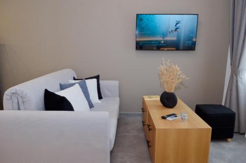 TV/Unterhaltungsangebot in der Unterkunft Roloi suites