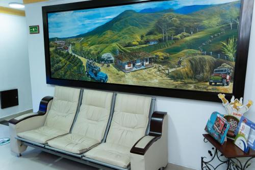 Posezení v ubytování Hotel Aires del Quindío Armenia