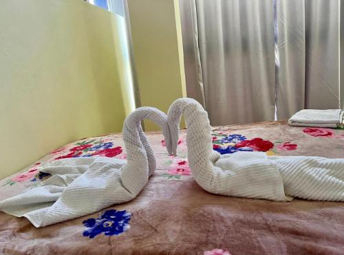 Katil atau katil-katil dalam bilik di Hotel María Bonita Higüey, Apartments