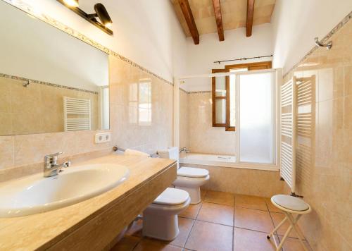 Kúpeľňa v ubytovaní Sa Pobla - 40796 Mallorca5