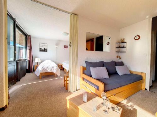 Appartement lumineux 2 P - Ski aux pieds - Balcon - 6 pers - Wifi - FR-1-344-1045