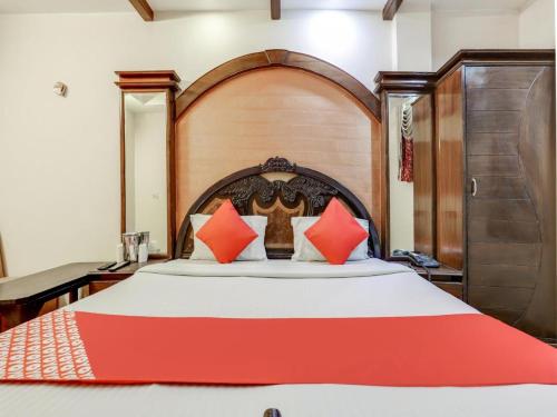 Ένα ή περισσότερα κρεβάτια σε δωμάτιο στο Hotel Roma Deluxe - New Delhi Railway Station
