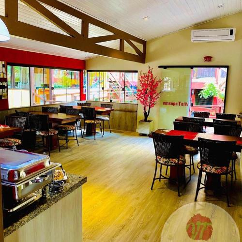 Restoran atau tempat lain untuk makan di Pousada Vila Taquaras