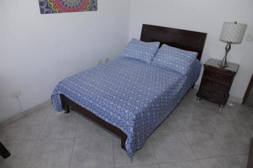 Postel nebo postele na pokoji v ubytování Apartamento en Envigado