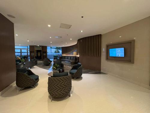 The lobby or reception area at Yam Staycation Shore Residences