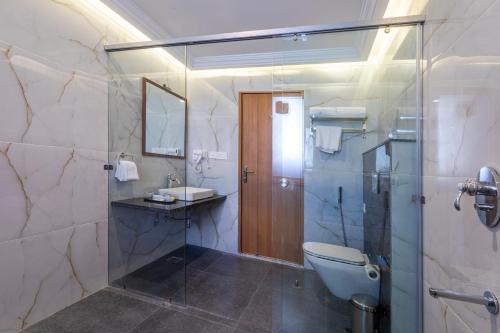Kúpeľňa v ubytovaní Rawla Sagrun kumbhalgarh