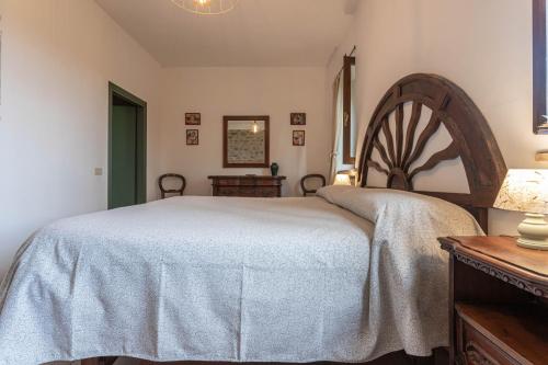 En eller flere senge i et værelse på Angela - Agriturismo La Valentina