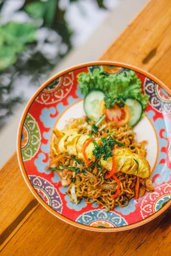 Essen in der Villa oder in der Nähe