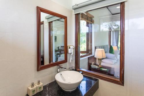 Vannituba majutusasutuses Santa Garden Resort