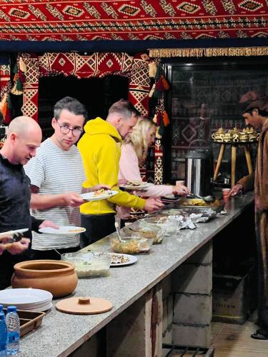 Clientes alojados en Joy to Wadi Rum