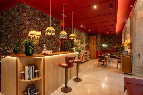 Coin salon dans l'établissement Boemio FLH Hotels