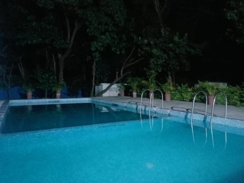 Der Swimmingpool an oder in der Nähe von Ivy Maitri Farm 3 Bhk with Private Pool - Badlapur
