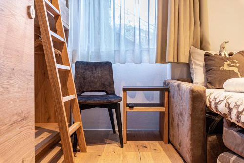 Χώρος καθιστικού στο Apartment Saslonch Stlarida