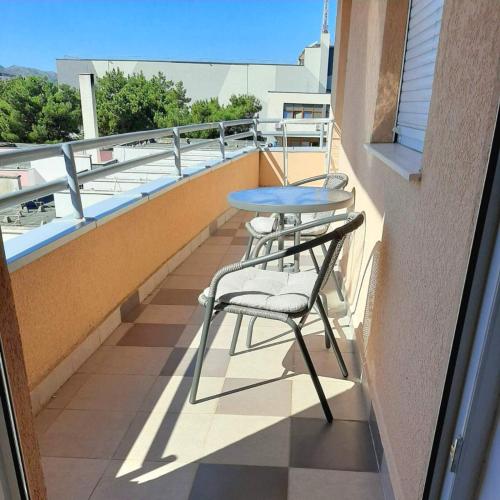 Balkon atau teras di Apartman Park