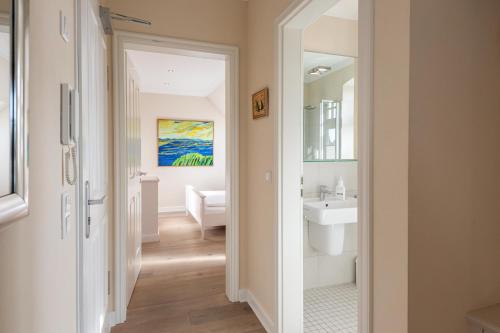 Ένα μπάνιο στο Villa Meerglück, App 5