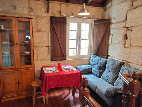 Posedenie v ubytovaní Precioso apartamento acogedor en el centro de Vigo
