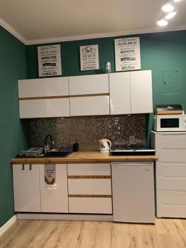 Dapur atau dapur kecil di Ropienka Ski