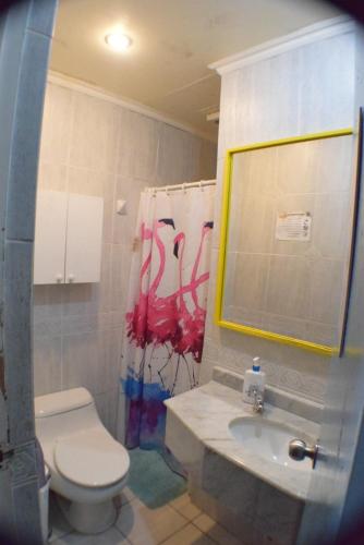 Un baño de Kapai Hostel
