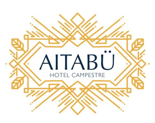 a gold logo for a hotel complex at AITABU HOTEL CAMPESTRE in Villavicencio